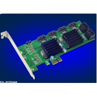 Card chuyển đổi PCI-E 1x to 8 SATA 3 6Gbps Syba FG-PCIE608
